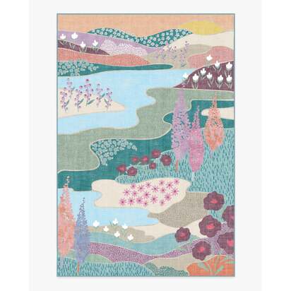 Dreamland Multicolour Pastel Rug - 185 x 275 cm - All-In-One Rug