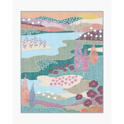 Dreamland Multicolour Pastel Rug - 245 x 305 cm - All-In-One Rug