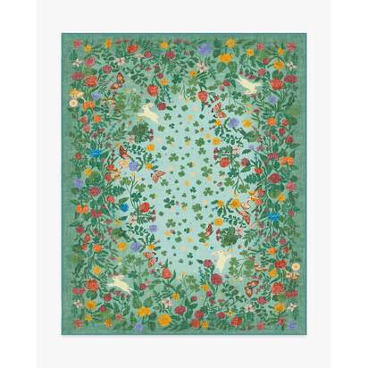 Lily Pad Meadow Multicolour Rug - 245 x 305 cm - All-In-One Rug