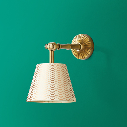 bamboozle wall fitting in antique brass