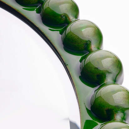 Flynn mirror in green