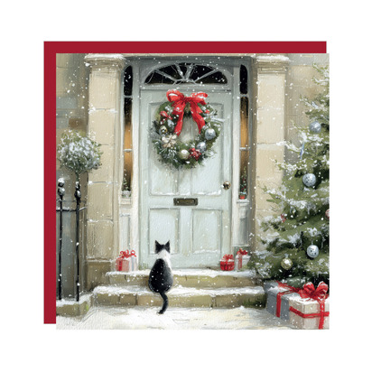 Christmas Visitor Christmas Cards (48pk)