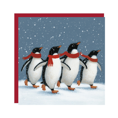 Happy Feet Christmas Cards (48pk)