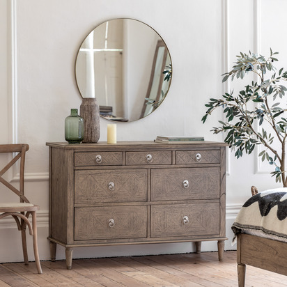 Henview 7 Drawer Chest 1300x450x885mm