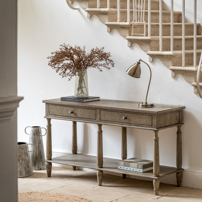 Henview 2 Drawer Console Table 1500x450x800mm