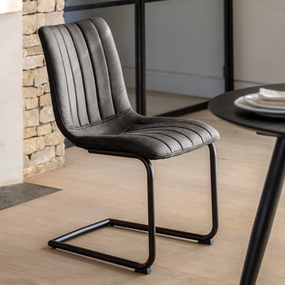 Brentworth Grey Chair (2pk)