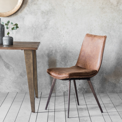 Camcott Chair Brown (2pk)