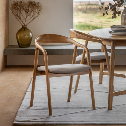 Elmmore Dining Chair UPH 552x565x775mm (2pk)