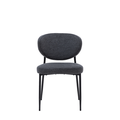 Glenmont Dining Chair Charcoal (2pk)