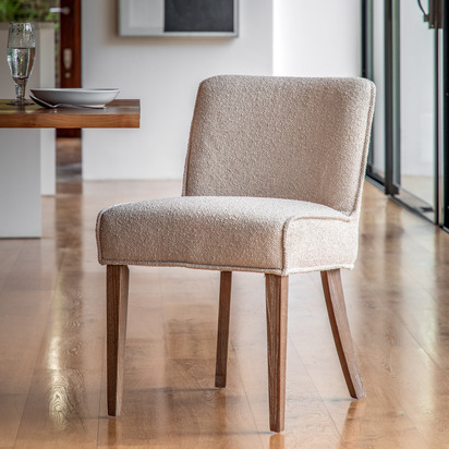 Langcott Chair Taupe (2pk)
