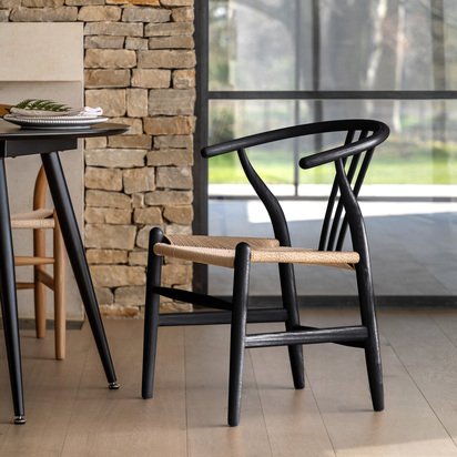 Linmore Chair Black (2pk)