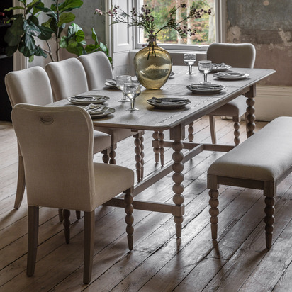 Hadley Ext Dining Table 2000/2500x1000x750mm