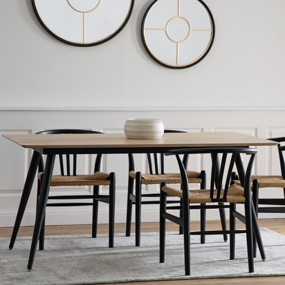 Harbury Dining Table Oak 1600x900x750mm