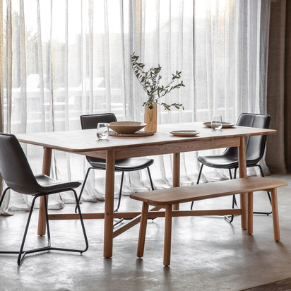 Eastham Ext Dining Table 1500/2000x950x750mm