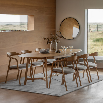 Elmmore Ext Dining Table 2000/2500x1000x760mm