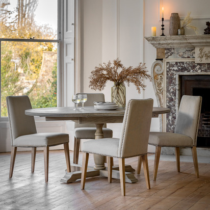 Henview Round Ext Dining Table 1650x1200x750mm