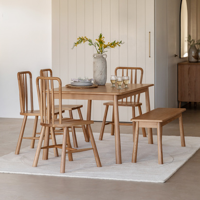 Maplewood Dining Table 1500x900x750mm