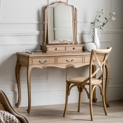 Ashwell Dressing Table Weathered 1260x450x760mm