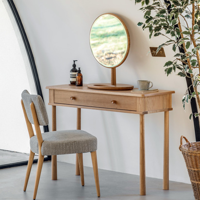 Maplewood Dressing Table with Drawer 1100x400x800mm