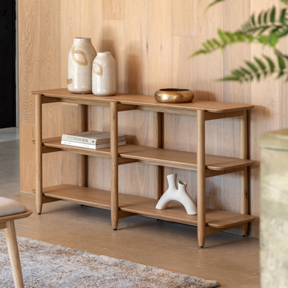 Burcroft Open Display Natural 1500x380x700mm