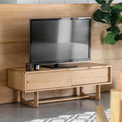 Alderwood Media Unit Natural 1400x400x450mm