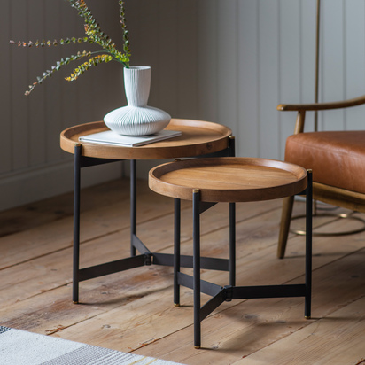 Aldergate Nest Of 2 Tables 550x550x520mm