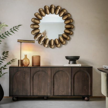 Danbury 4 Door Sideboard 1660x450x700mm  - Large