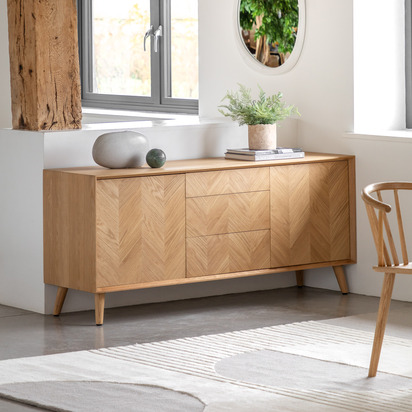 Fairshire 2Dr/3Drwr Sideboard 1600x450x700mm