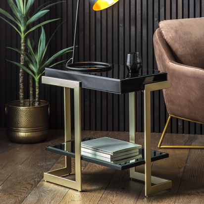 Seaford Side Table 600x380x620mm