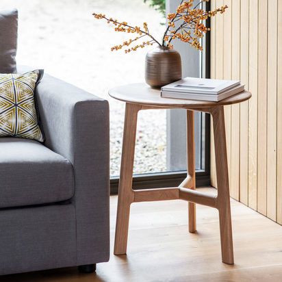 Elmmore Round Side Table 500x500x575mm