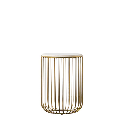 Hartcroft Side Table Gold
