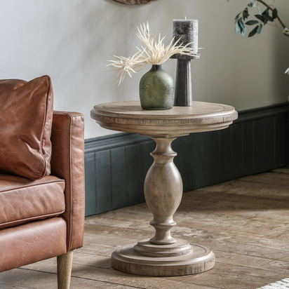 Linham Side Table 500x500x570mm