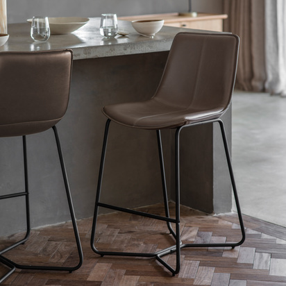Brookfield Stool Ember (2pk) 480x580x970mm
