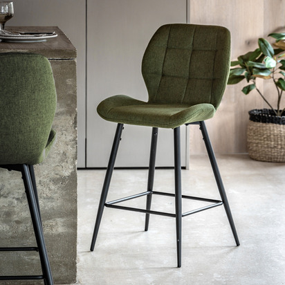 Elmport Stool Bottle Green (2pk) 475X580X1000mm