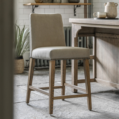Hartby Bar Stool Cement (2pk)
