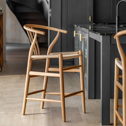 Linmore Bar Stool Natural (2pk)