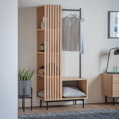 Glencombe Open Wardrobe 800x450x1750mm