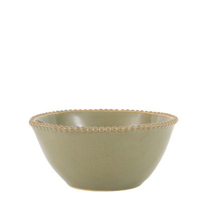 Studio Organic Beaded Bowl Olive (4pk)