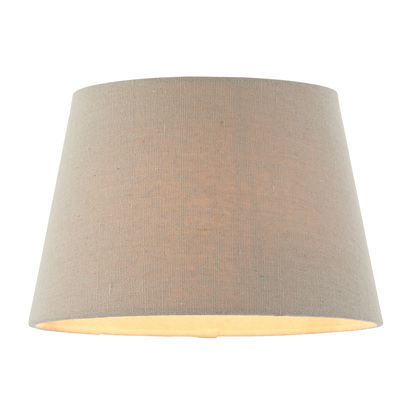Cici Shade Grey Faux Linen 200mm