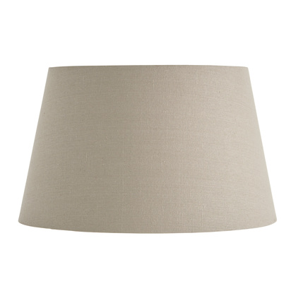 Cici Shade Grey Faux Linen 350mm