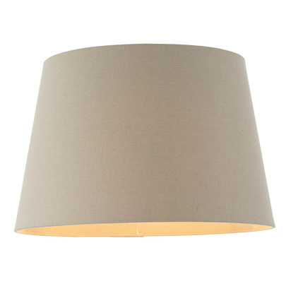 Cici Shade Grey Faux Linen 400mm