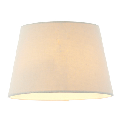 Cici Shade Ivory Faux Linen 200mm