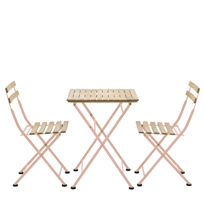 Henstead Bistro Set Rose