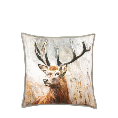 Hartley Stag Cushion Feather Filled