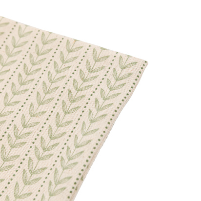 Mapleton Leaf Napkins Natural 4pk 450x450mm