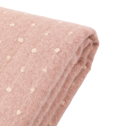 Bramstead Faux Mohair Throw Rose Pink 1300x1700mm