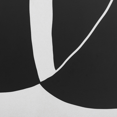 Studio Abstract Noir et Blanc Framed Art