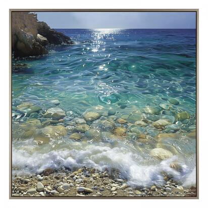 Shoreline Study Framed Art