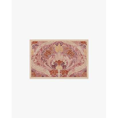 Flourish Rose Rug by Liberty - 60 x 90 cm - All-In-One Rug