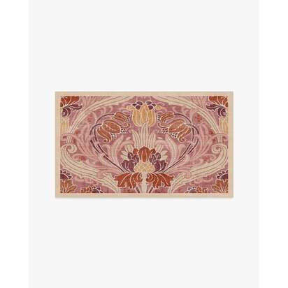 Flourish Rose Rug by Liberty - 90 x 150 cm - All-In-One Rug